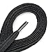 OrthoStep Flat Dress Black 54 inch Shoelaces 2 Pair Pack