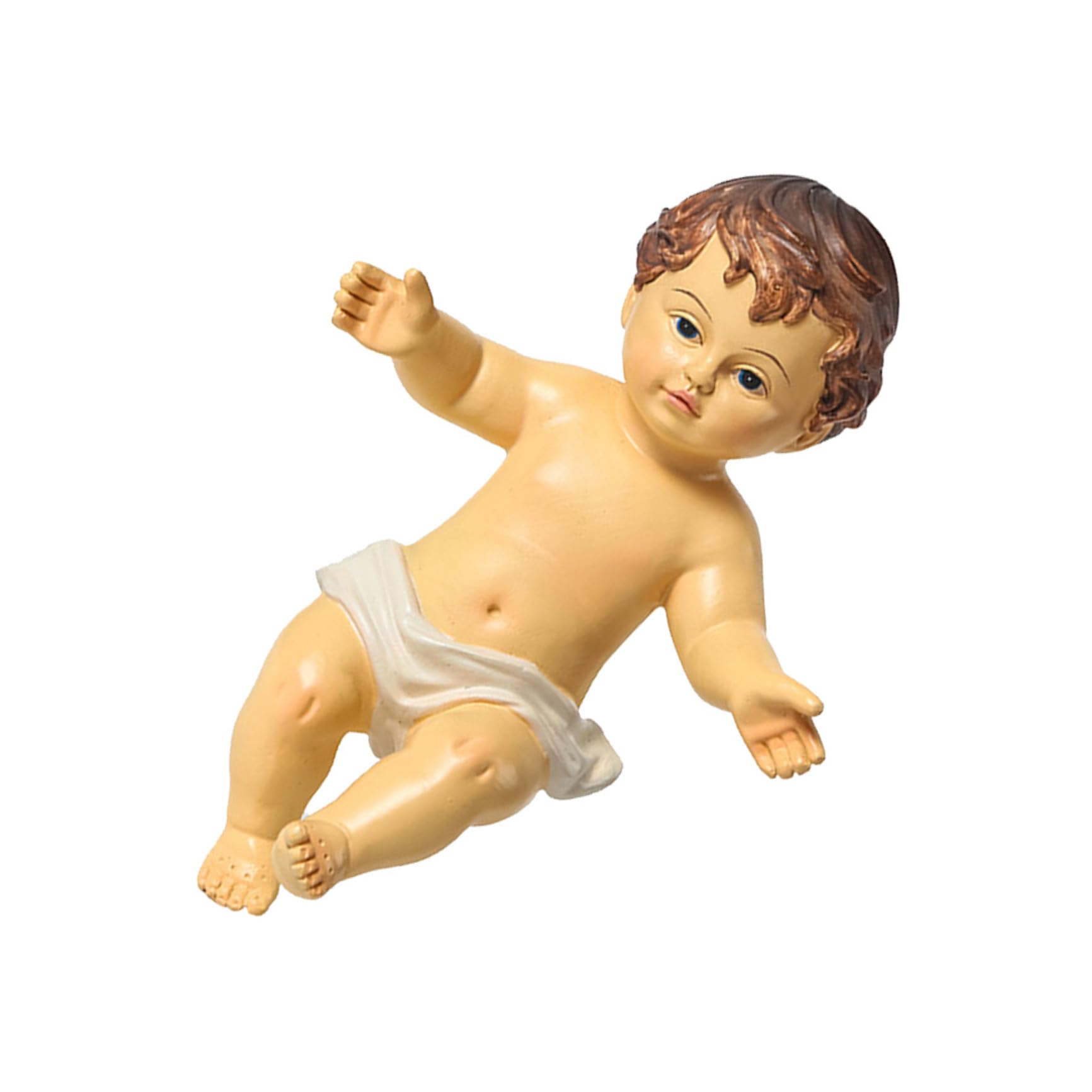 jojofuny Aphrodite Statue Resin Baby Jesus Religious Figurine Baby Statue Holy Religious Figurine Nativity Collectible (6cm) Garden