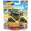 Hot-Wheels-FYJ44-Monster-Trucks-164-Scale-Die-Cast-Assortment-with-Giant-WheelsAssorted-ModelDesignStyle Hot Wheels Monster Trucks Selection of 1:64 Scale Collectible Die-Cast Metal Toy Trucks, Giant Wheels & Stylized Chassis…