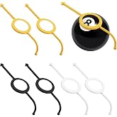 ADLABLD 9Pcs Precision Pool Shot Aiming Aid, Billiards Aiming Trainer Billiards Accessories, Billiards' Training Aids for 2-1/4 Inch Balls, Improve Your Game for Billiard Players (Beginner)