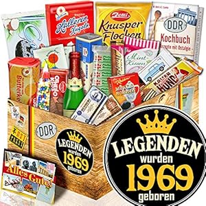 Legenden 1969 ++ Süßigkeiten Set DDR ++ Gebutstag Geschenk Box