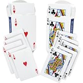 Magic Makers One Way Forcing Blue Bicycle Back Decks Combo Queen of Clubs and Ace of Hearts - 2 Decks Included