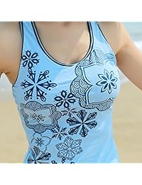 banco de arena para dama Tankini de dos piezas trajes de baño niño pierna bañadores