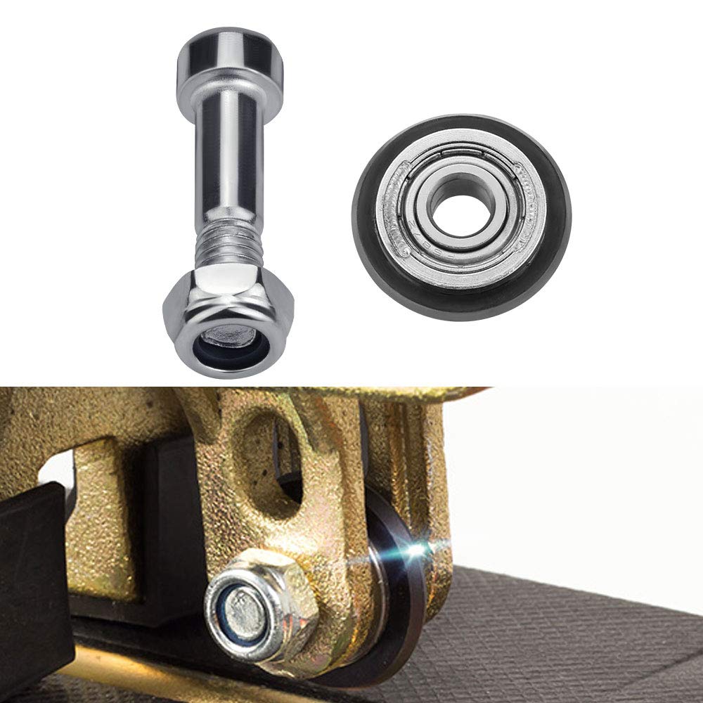 IGRMVIN Tile Cutter Wheel,Hand Tile Cutter Manual Ceramic Cutting Wheel Tile Pushing Cutter,Replacement Wheel,Scoring Wheel with Bolt and Lock Nut for Tile Cutters (22x6x6mm)