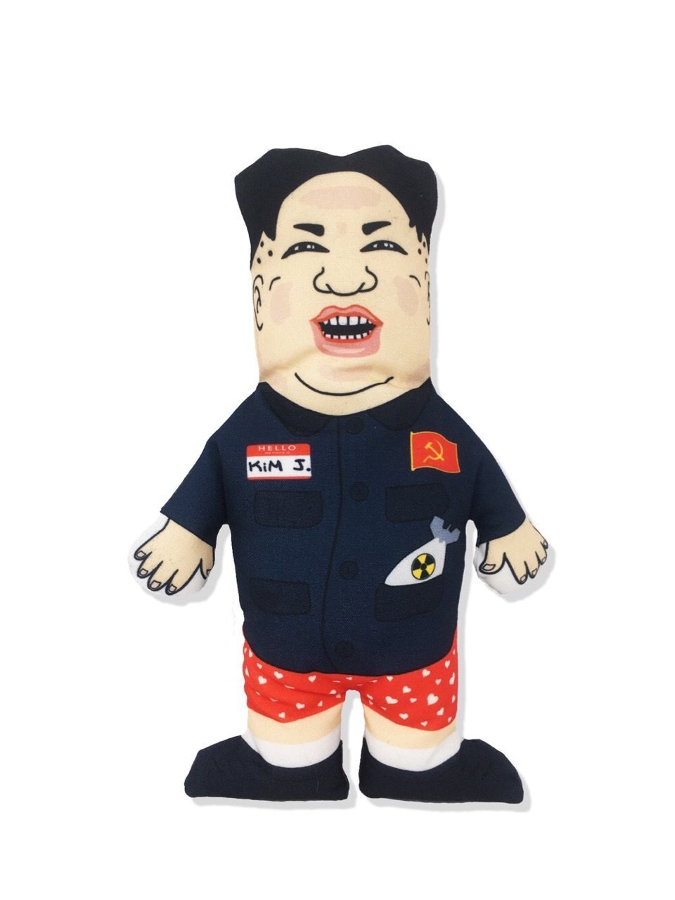 OMG Dog Toys Evil Dictator Kim Jong Un Parody Funny Dog Toy