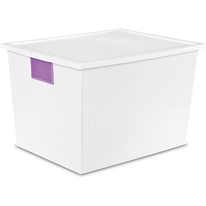 Sterilite 50 Quart/12.5 Gallon Regular ID Box