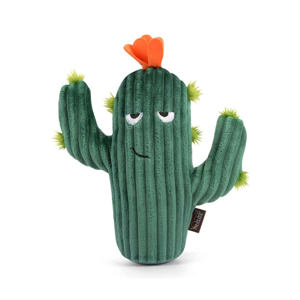 P.L.A.Y PLAY Blooming Buddies Collection Prickly Pup Cactus Dog Toy