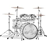 DW Design Series 4-piece Shell Pack - Clear Acrylic