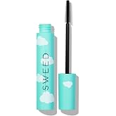 Sweed - Cloud Mascara (Dark Brown, 0.4 oz | 12 ml) | Flake-Free, Smudge-Proof, Volumizing | Vitamin B5 | Vegan, Cruelty-Free, Clean Beauty