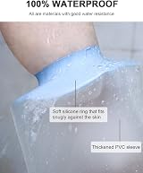 CureSquad Waterproof Cast Cover for Arm - Soft, Reusable, Universal Fit view 2