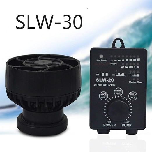 Laecabv Bomba de Agua Acuario, JEBAO SLW Bomba de Onda sinusoidal ...