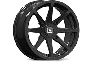 Valor V01 14x7 ATV/UTV Wheel - Gloss Black (4/156) +15mm
