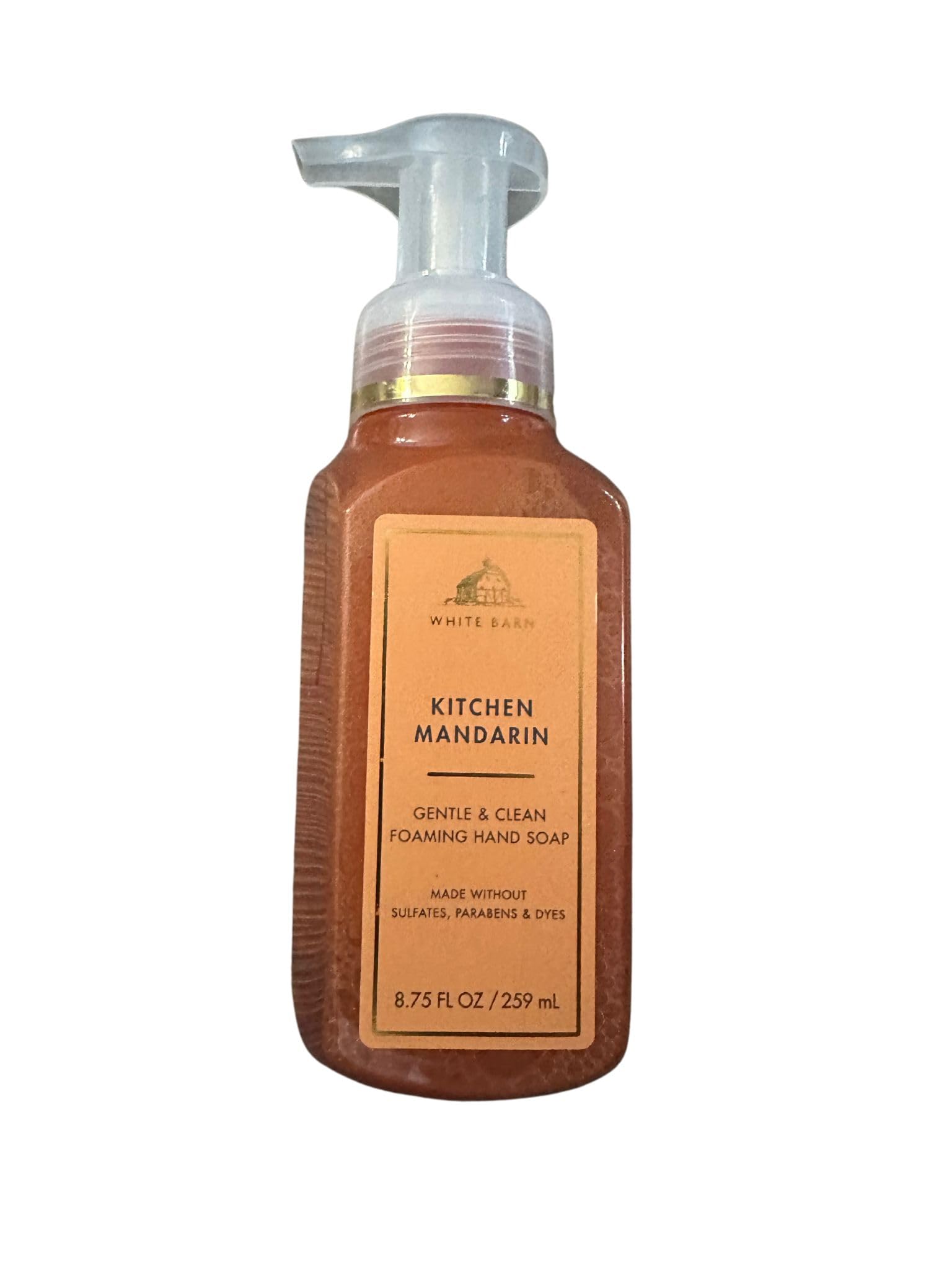 Bath & Body Works Foaming Hand Soap 8.75oz & 259ml (Kitchen Mandarin)