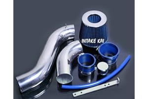 INTAKE KAI PERFORMANCE COLD AIR INTAKE KIT + FILTER FOR 2002-2005 Chevrolet Trailblazer, GMC Envoy, 2002-2004 Oldsmobile Bravada 4.2 4.2L ENGINE (BLUE)