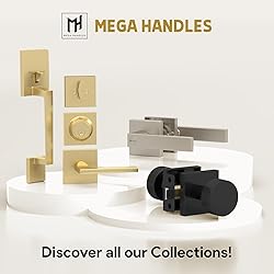 Mega Handles - Glamor Privacy I Lever Door Handle