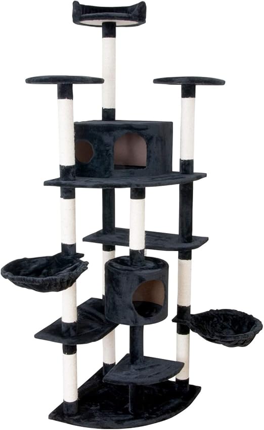 VOSS.PET Árbol rascador para Gatos Aspen, Juguete, casa para felinos