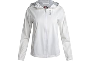CANADA WEATHER GEAR Women's Tech Stretch Jacket - Hooded Softshell Jacket with Reflective Tape and Mesh Lining (Sizes: S-XXL)