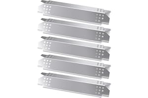 TEREFOUR Grill Heat Plates Replacement Parts for Home Depot Nexgrill 720-0830H, 5 Burner 720-0888, 720-0896, 720-0888N, 720-0882A, 720-0882S 6 Burner 720-0896B, 720-0898 Gas Grill, Grill Burner Covers