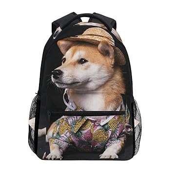Amazoncom Vikko Cute Shiba Inu Dog Backpack Boys Girls