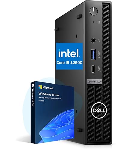 Amazon.com: Dell OptiPlex 5000 Desktop Computer Micro PC (MFF