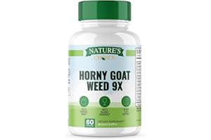 EPN SUPPLEMENTS Nature's Choice - Horny Goat Weed 9x Active Ingredients for Blood Flow, Hormone Balance, Energy & Stamina - L-Arginine, Longjack, Saw Palmetto + 6 More Ingredients - 3rd Party Tested - 60 Capsules