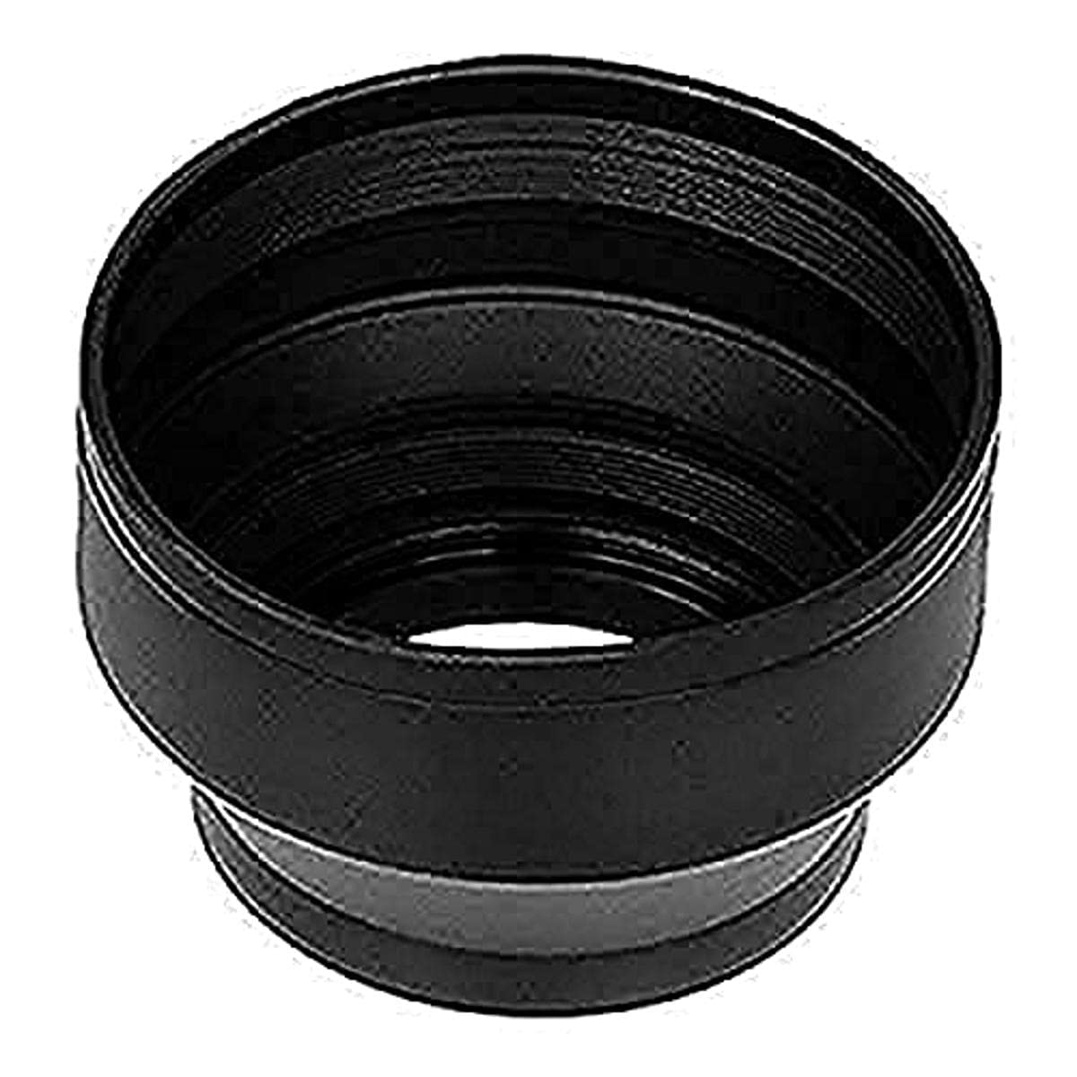 Fotodiox 3-Section Rubber Lens Hood, 52mm