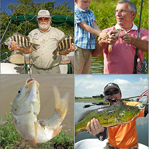 HENCETO Angelköder Crankbaits Set Hard Bait Vib Micro Lure Topwater Köder mit Drillingshaken, lebensechter Schwimmköder… – Bild 8