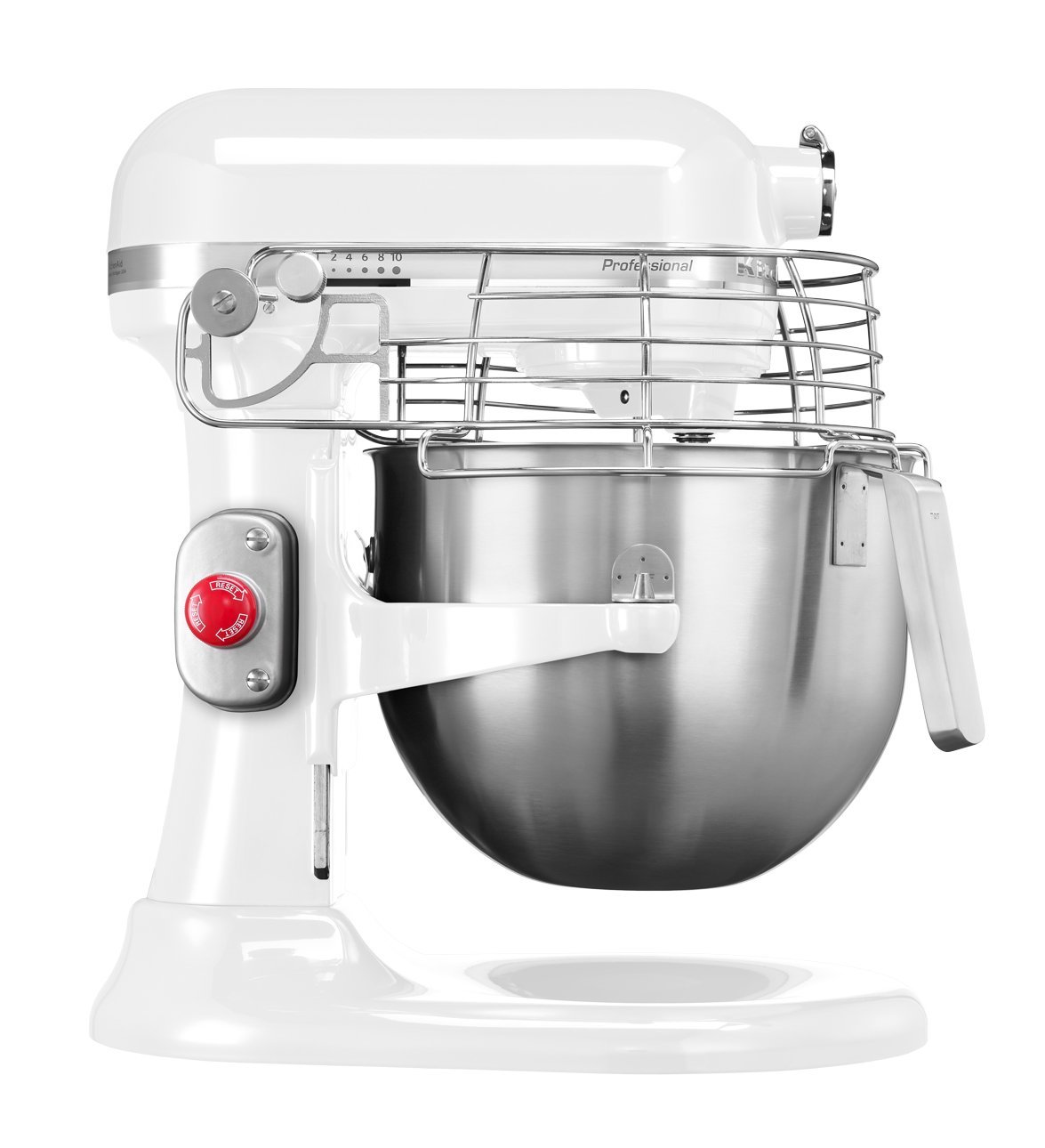 KitchenAid Commercial 5KSM7990XEWH White 6.9-Liter 1.3 HP Stand Mixer 220-240 V