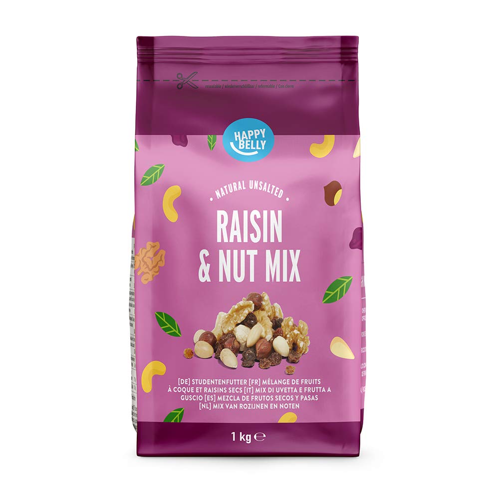 Amazon Brand Happy Belly Nut and Raisin Mix, 1000g Buy Online in Sri