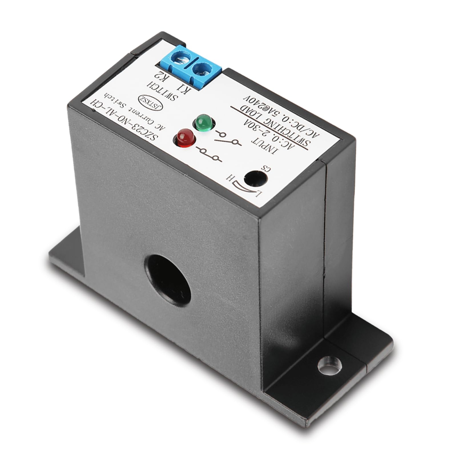 Current Sensing Relay current sensing switch Normally Open Current Sensing Switch, Adjustable Ac Current Sensor Switch 0.2?30A Szc23?No Al?Ch current relay Current Sensors