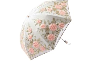 Honeystore Flower Lace Parasols for Wedding Party Lace Bridal Umbrella