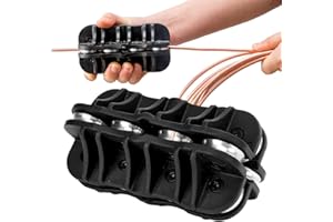 Watris Veiyi Handheld Tubing Straightener, 3/8in Better Grip Brake Line Tube Straightener, Universal Brake Line Straightening Tool for Brake Fuel System Lines