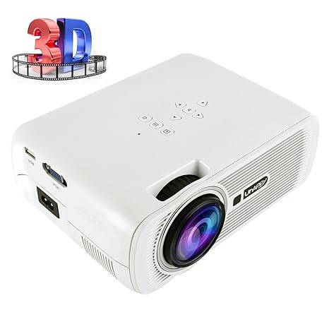 Proyector portátil Home Cinema Mini proyector LED Multimedia 3000 ...