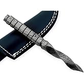 Poshland DG-21 Custom Handmade Damascus Steel- Classic Piece Of ART (DG-21)