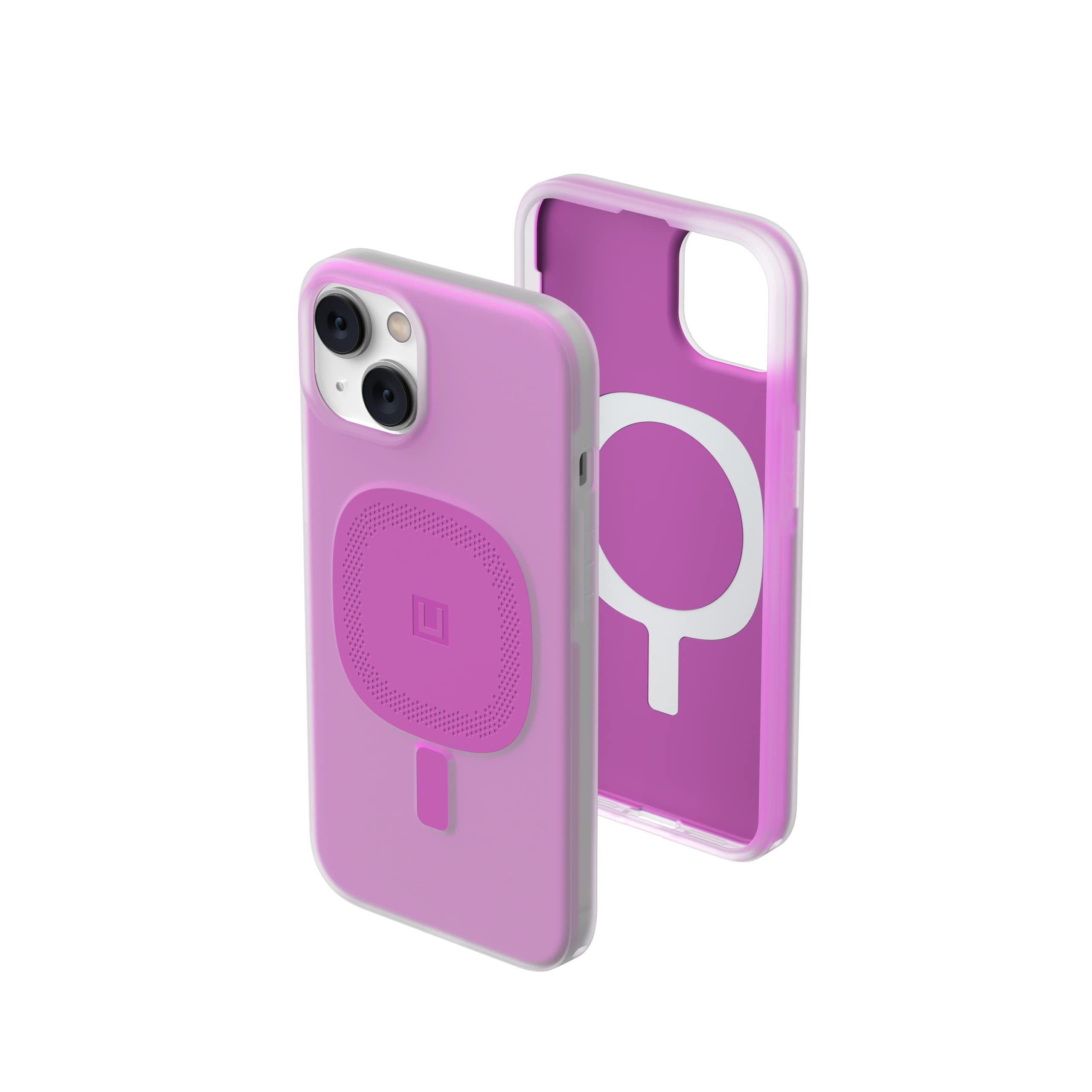 URBAN ARMOR GEAR [U] by UAG Designed for iPhone 14 Case Purple Orchid 6.1" Lucent 2.0 Built-in Magnet Compatible with MagSafe Charging Slim Lightweight Opaque Protective Cover — image 1