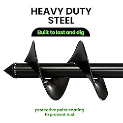 K-Brands Auger Drill Bit for Planting – 4 x 12