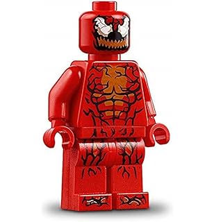 venom rojo lego