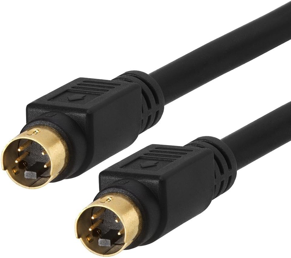 Gold 50Ft SVideo Cable For TV/HDTV/DVD/VCR/CAMCORDER
