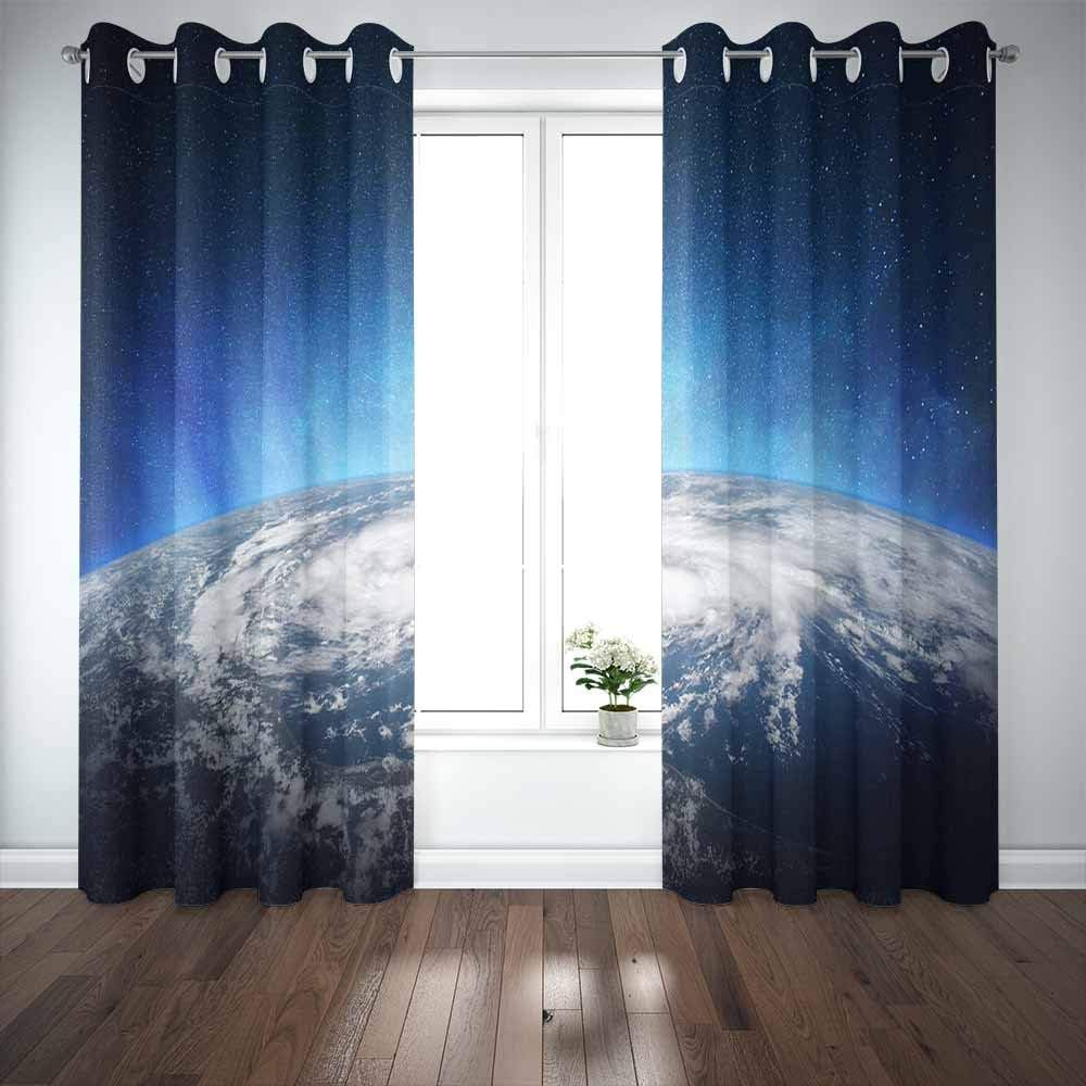 Amazon.com: Musesh 52X63 Inch Window Blackout Curtains 2 Panels Cafe