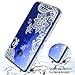 HTC U11 Life Case, (Not Fit HTC U11), Skmy Shockproof Hard PC+ TPU Bumper Case Scratch-Resistant Cover for HTC U11 Life (Lace Flower)