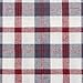 Amazon Brand – Pinzon 160-Gram Plaid Flannel Cotton Pillowcases, Set of 2, King, Red / Grey Plaid