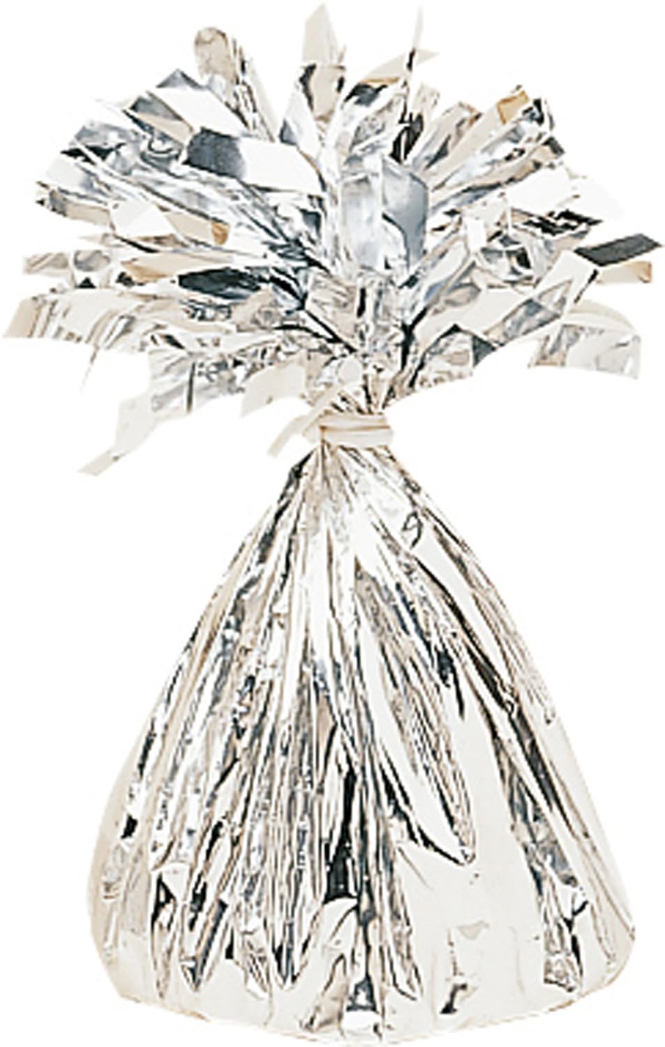 Amscan 991365-18 - Silver Fringed Foil Balloon Weight - 170g