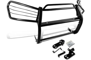 DNA Motoring GRILL-G-064-BK Black Front Bumper Brush Grille Guard Compatible with 01-05 Rav4
