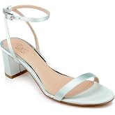 Jewel Badgley Mischka Danni II Low Block Heel Sandal