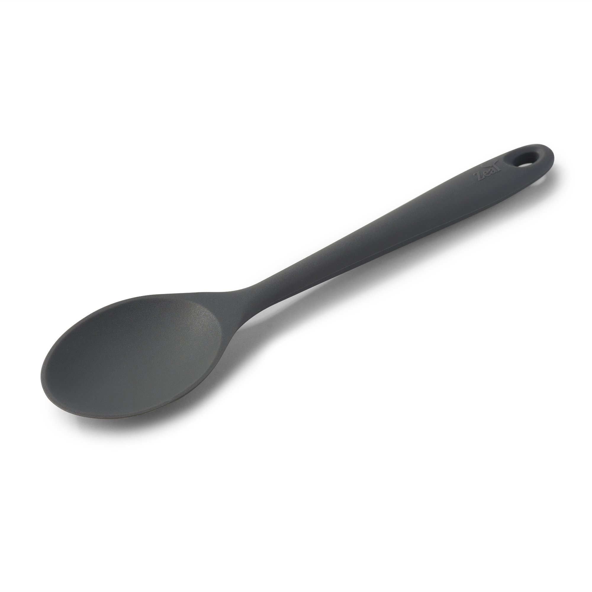 Zeal J158T Silicone Non-Stick Cooking Spoon (28cm) -Dark Grey