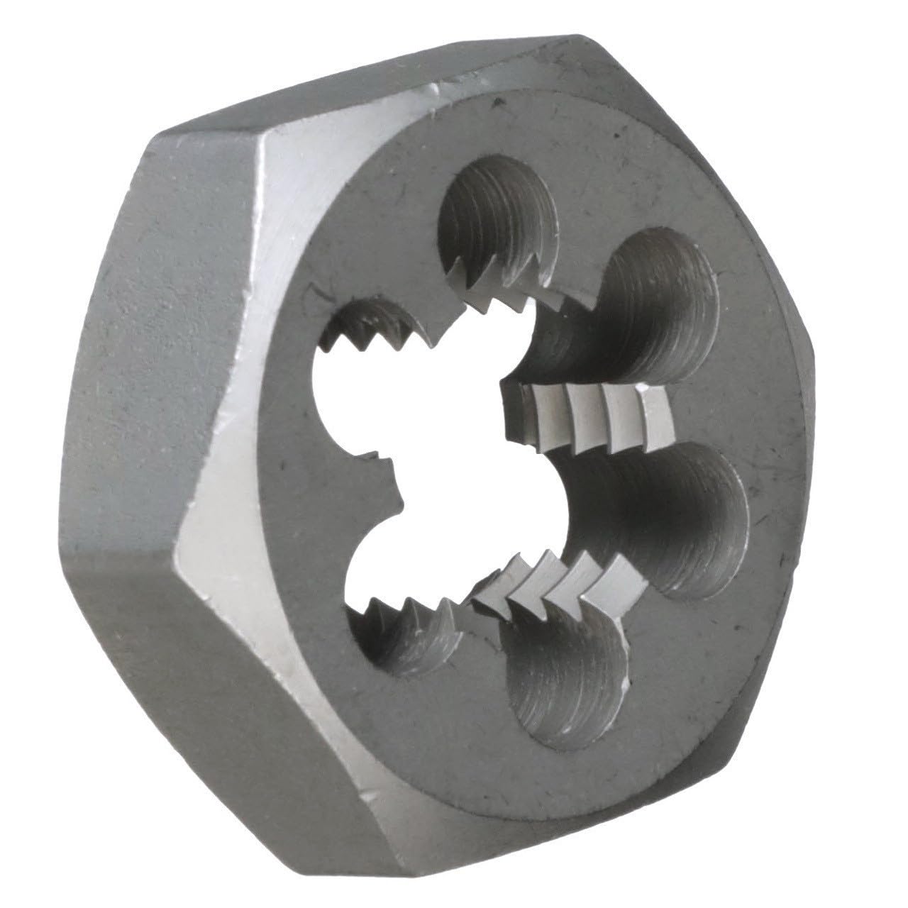 Drill America m8 X .5 Carbon Steel Hex Rethreading Die, DWT Series — image 1