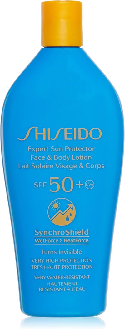 Shiseido EXPERT SUN Sunscreen Lotion SPF50+ 300ml High Protection UVA UVB