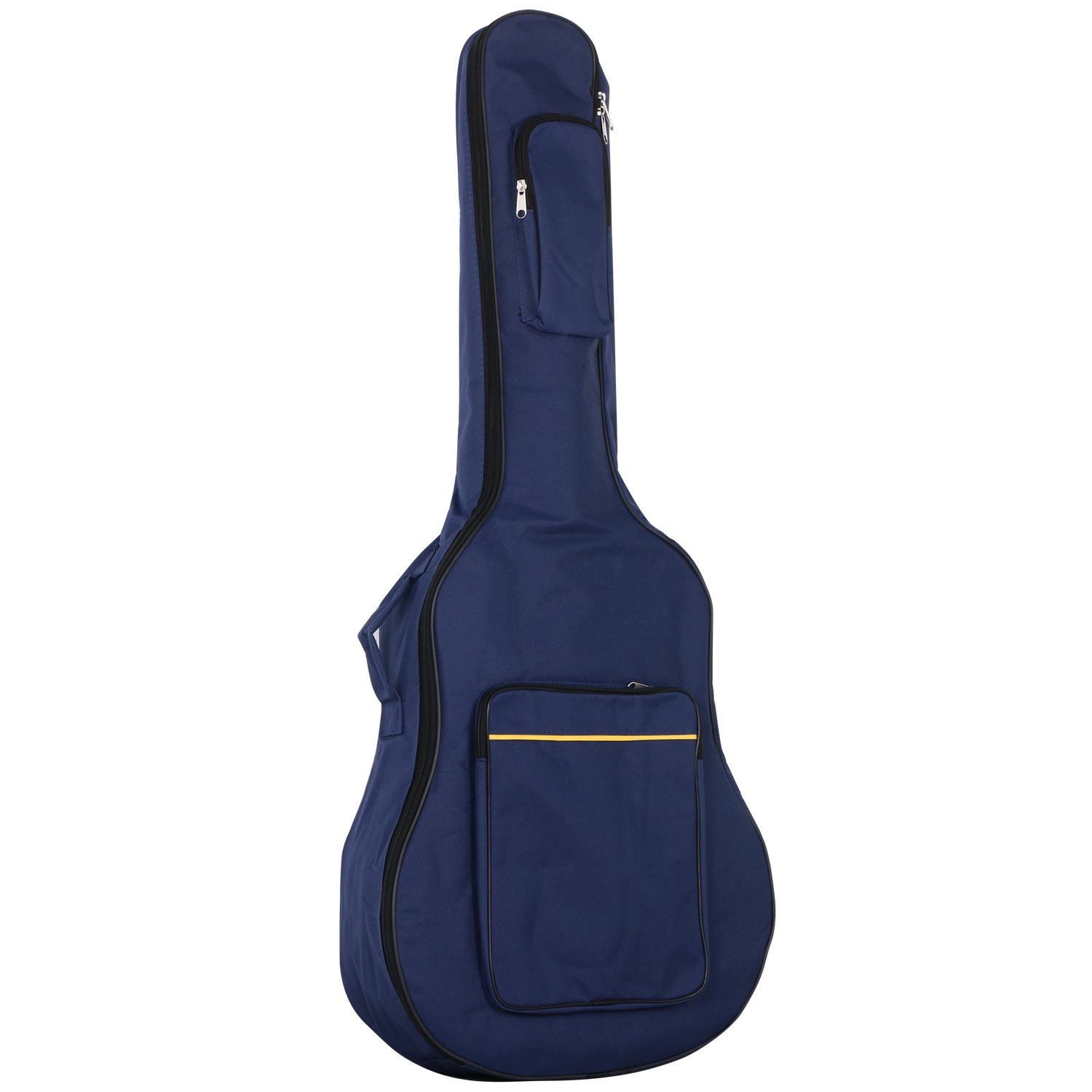 TRIXES Full Size Guitar Bag with Shoulder Straps, Waterproof Padded Case, Bass, Acoustic & Classical Guitar Gig Bag, Perfect for Travelling, Guitar Accessories Blue โ image 1