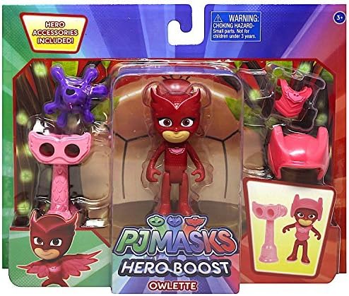Pj Masks Hero Boost Owlette Action Figure Set 3"