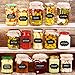 Vinyl Chalkboard Wall Decal 17.2 Inches by 9.84 Feet 3 Chalk Markers and 16 Chalkboard Labels for Jar Included - Lunaoo Chalk Board Covering to Inspire Creative Play